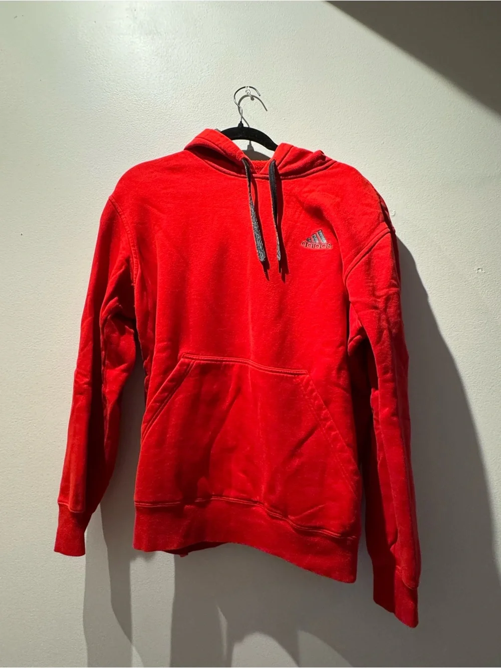 Adidas Hoodie Sweatshirt - Red